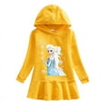 thumbnail image 3 of MINISO Frozen Robe Chandail à Capuche pour Filles Automne, Jupe Décontractée d'Hiver, 3 of 6