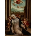 thumbnail image 2 of Sodoma 11x14 Gold Ornate Wood Frame and Double Matted Museum Art Print Titled - The Ecstasy of Saint Catherine Of&nbsp;Siena (ca.&nbsp;1530-35), 2 of 4