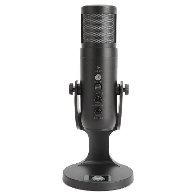 Microphone de Jeu USB, Enregistrement Microphone en Direct Surveillance en Temps Réel pour l'Enregistrement pour le Streaming
