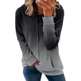 thumbnail image 1 of Sudadera Onlypuff Tunci para mujer, color gris degradado, talla M, 1 of 5