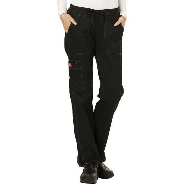 Dickies Dickies Gen Flex Scrubs Pant for Women Low Rise Straight Leg