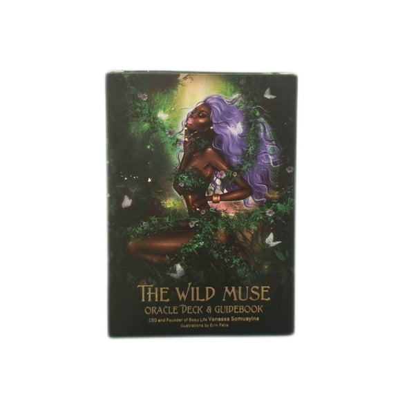 10.4*7.3cm The Wild Muse Oracle Deck 54 Cards