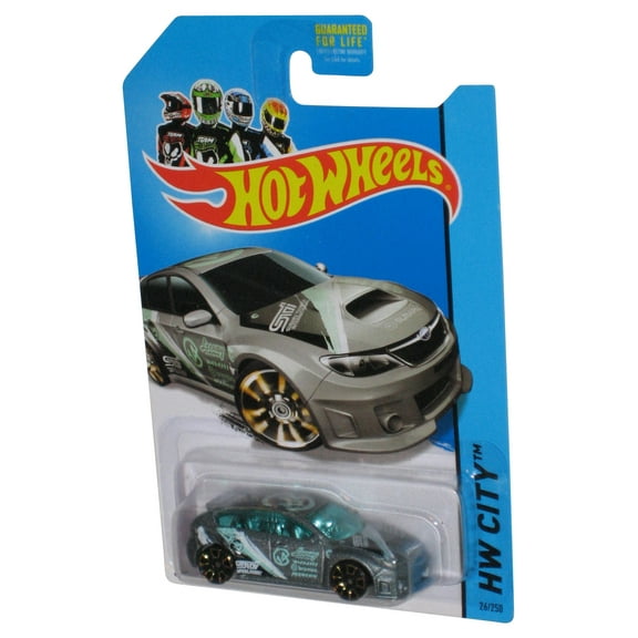 Hot Wheels HW City (2013) Silver Subaru WRX STI Die-Cast Car 26/250