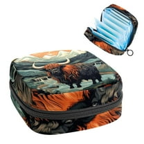 Yak Period Purse Storage Bag Scented Sanitary Napkin Disposal Bags Pouch Bag with Zipper