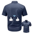 thumbnail image 5 of Mens Button Up Shirts Short Sleeve Summer Shirts Casual Beach Vacation Tops, 5 of 8