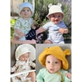 thumbnail image 3 of Dalrosia Baby Sun Hat UPF 50+ Sun Protection Baby Bucket Hat Summer Beach Hats with Wide Brim for Boys & Girls, 3 of 4
