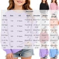 thumbnail image 2 of Mitankcoo Girls Crew Neck Long Sleeve Sweatshirt Loose Pullover with Kangaroo Pocket & Side Split Hem for Kids Daily, 2 of 8