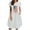 White womens independence day dresses, variant on Wycnly Womens Independence Day Dresses Casual Loose Pocket Cotton Linen 4th of July Patriotic Midi Dresses Fashion American Flag Print Round Neck Short Sleeve Knee-Length Summer Dress Black l
