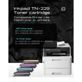 thumbnail image 2 of Cartucho de tóner iNKPAD TN229XL, paquete de 4, alto rendimiento, 2 of 8