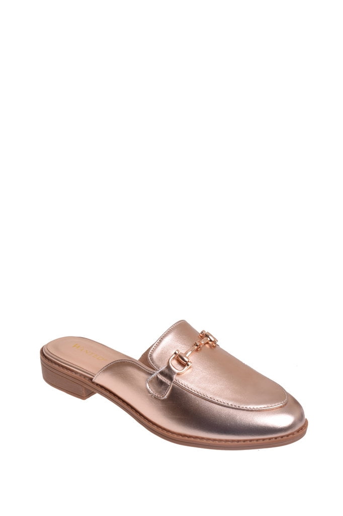 open back flat shoes