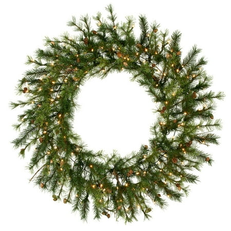 Vickerman 48" Pre-lit Mixed Country Wreath 140CL