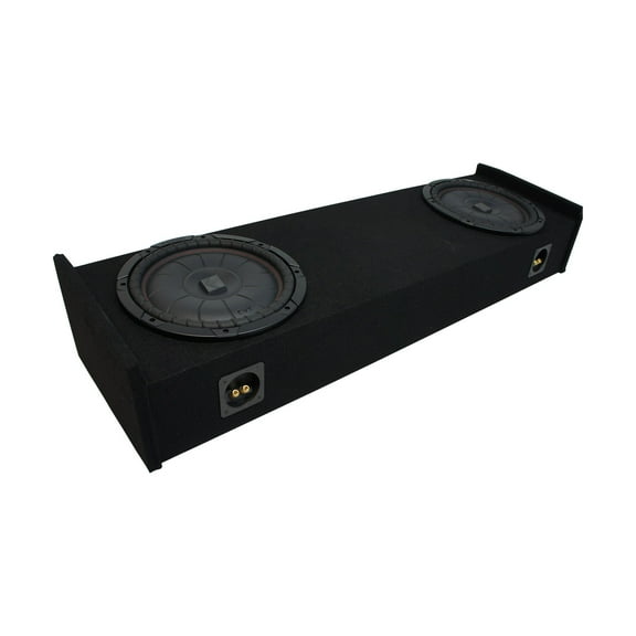 97-99 Ford F-150 Super Ext Cab Truck Kicker CompVT CVT12 Dual 12 Sub Box 2 Ohm