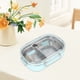 thumbnail image 4 of Bento Box, lonchera portátil de acero inoxidable 304, contenedor de comida construido para profesionales, 4 of 8