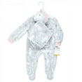 thumbnail image 3 of Hudson Baby Infant Girl Flannel Plush Sleep and Play and Security Toy, Whimsical Unicorn, 0-3 Months, 3 of 4