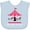 AE-Light Blue, variant on Inktastic 1st Birthday Party Carousel Horse Girls Baby Bib