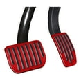 thumbnail image 3 of Nishiyuenyi Automotive Brake Pedal Covers Aluminum Alloy Car Foot Pedal Pads Red, 3 of 9