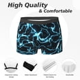 thumbnail image 2 of Men's Boxer Briefs, Lightning Soft Comfy Mens Underwear Boxer Briefs Breathable With Widen Waist, 2 of 7