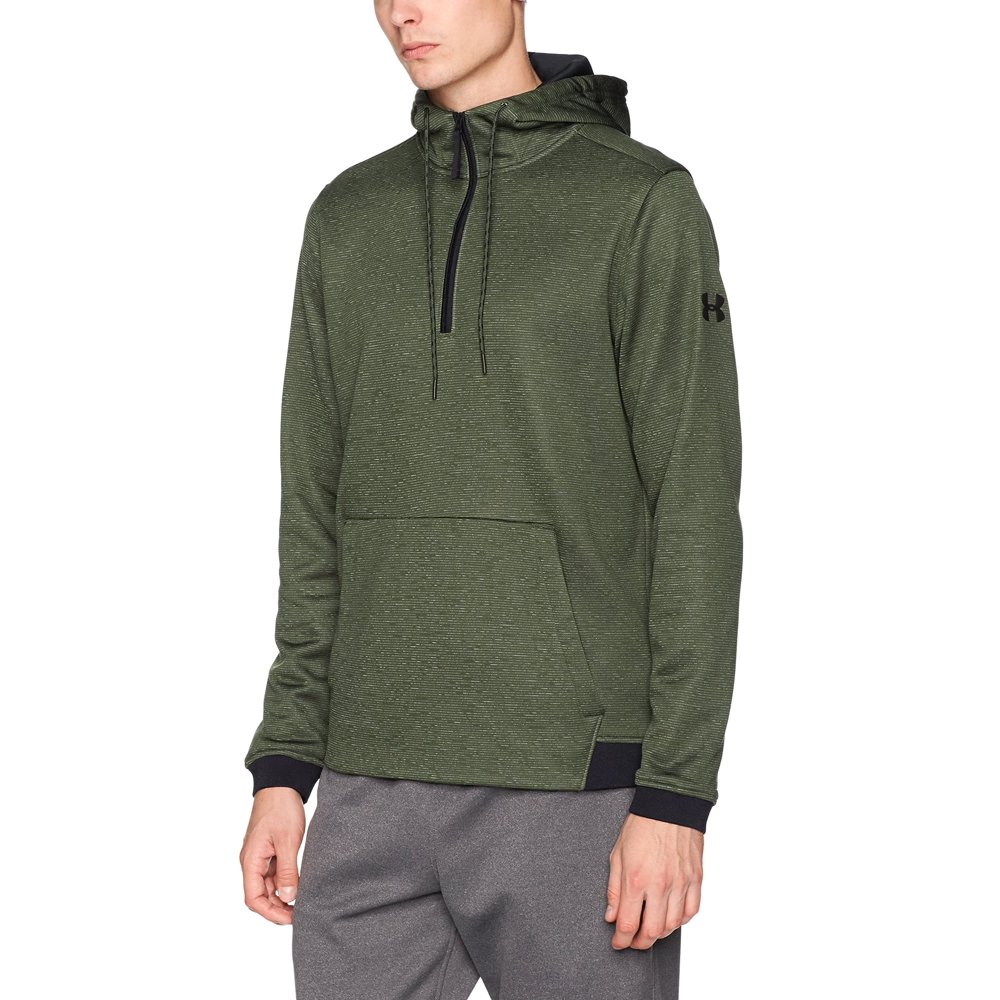 Under Armour Mens Sweaters Large 1/4 Zip Hooded Pullover L Walmart