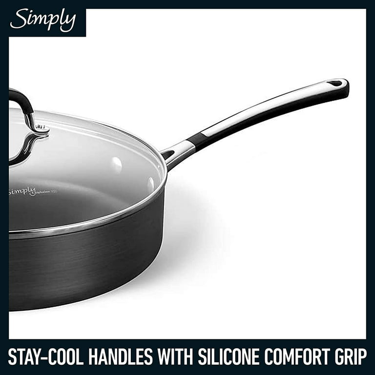 Calphalon Nonstick Frying Pan with Lid and Stay-Cool Handles