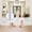 White, variant on Reinforced 90 Inch Wide Retractable Baby Gates for Doorways Extra Wide Outdoor Retractable Gate for Dogs Reinforced Bottom to Prevent Crawling Through Mesh Baby Gate Long Dog Gates Indoor Extra Long