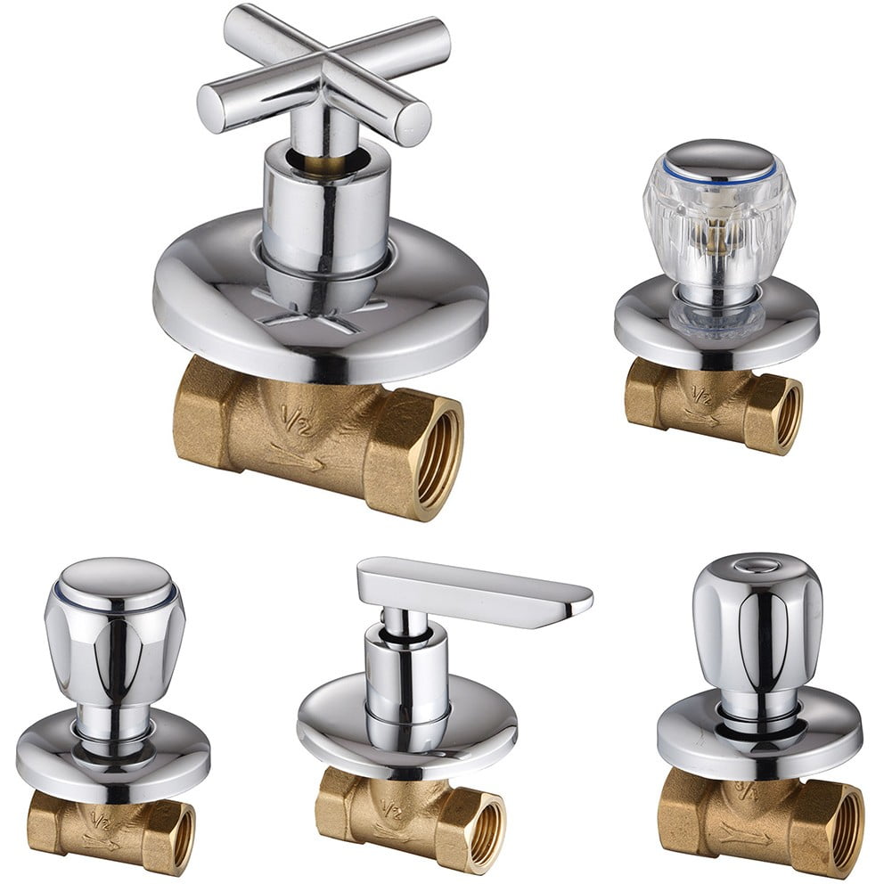Brass Dark Valve DN15 Concealed Switch Bathhouse Shower