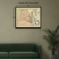 thumbnail image 6 of HISTORIX Vintage 1757 Virginia and Maryland Map Print - Vintage Map of Virginia & Maryland Poster - Carte de la Virginie et du Maryland, 6 of 7