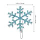 thumbnail image 5 of horquillas con forma de copo de nieve y cintas mixtas para el pelo, accesorios para el pelo para niños (5 horquillas azules + 1 pinza de pato blanca y azul), 5 of 8