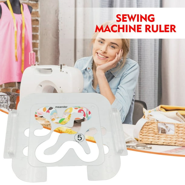 Teissuly Free Motion Series with Quilting Template Domestic Sewing