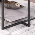 thumbnail image 6 of Furniture of America Uurt 1-Shelf Coffee Table, Antique Gray, 6 of 9