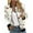 #0014-Khaki, variant on Floral Print Bomber Jackets for Women Zip Up Long Sleeve Coat Casual Vintage Lightweight Outwear Tops with Pockets Gift