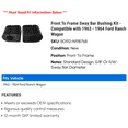 thumbnail image 2 of Front To Frame Sway Bar Bushing Kit - Compatible with 1963 - 1964 Ford Ranch Wagon, 2 of 2
