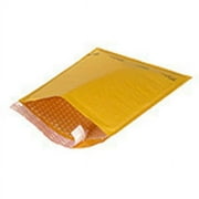 Office Depot® Brand Kraft Self-Seal Bubble Mailers, #2, 8 1/2" x 12", Pack Of 100