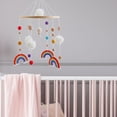 thumbnail image 1 of Móvil para cuna de bebé, decoración para habitación de bebé, campana de cama creativa para bebés recién nacidos Rojo, 1 of 9