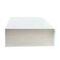 thumbnail image 4 of NavePoint 3U Rack Drawer for 19 Inch Server Racks and Network Cabinets, 13.7 Inches Deep Rack Mount Drawer with Lock, White, 4 of 4