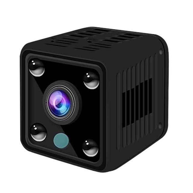 sweethay Mini cámara inalámbrica Wifi Gran angular Vista nocturna Cámara IP Cámara de inspección de seguridad al aire libre para el hogar Cámaras de vídeo