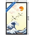 thumbnail image 3 of The First Sunrise in Japan Wall Poster, 22.375" x 34" Framed, 3 of 6