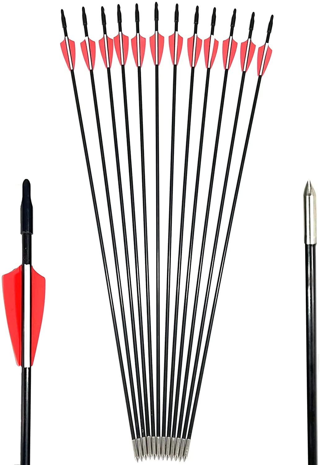 GPP Archery Beginner's First Arrows (30" Fiberglass Target Archery