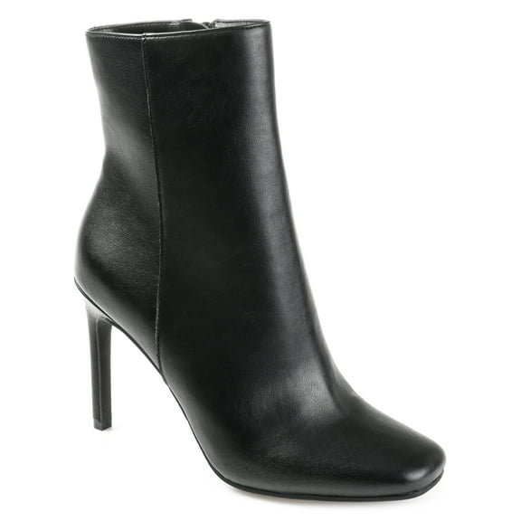 Journee Womens Silvy Inside Zip Stiletto Booties