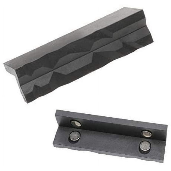 iFJF Universal 4" Vise Soft Jaws Magnetic Reversible Pads