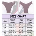 thumbnail image 4 of Bragas de bikini FINETOO de algodón para mujer, paquete de 10, 4 of 7