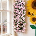 thumbnail image 4 of PEIBang Artificial Hanging Flowers,Fake Flower Garland Decor,Faux Hanging Plant for Wedding Ceremony Wall Home Party Garden Outdoor Decoration, 4 of 6