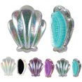thumbnail image 2 of Hair Brush Creative Portable Shell Shape Hair Comb Detangling Brush for Women, 2 of 10