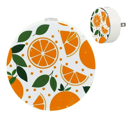 

YZUOUZY Lamp for Bedroom Night Lights Bedroom Lamps Set of 2 Orange Pattern