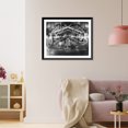 thumbnail image 3 of Historic Framed Print, Yellowstone National Park: Grand Canyon Hotel lounge toward office, 17-7/8" x 21-7/8", 3 of 9