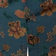 thumbnail image 6 of CONZONE Mens 70S Disco Buttons Down Shirts Long Sleeve Hippie Shirts for Men Trendy Floral Graphic Lapel Soft Lightweight Tops, 6 of 8
