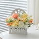 thumbnail image 1 of Adorno colgante de rosas artificiales | Decoración floral 3D multicolor de pared | Cesta colgante de flores de plástico para salón, balcón y armario | Decoración sin mantenimiento, 1 of 6