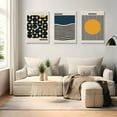 thumbnail image 2 of Bauhaus Style Wall Art Bohemian Abstract Wall Decor Minimalist Canvas Mid Century Moderngeometry Poster Prints Painting Picture Suitable for Living Room Bedroom Unframed, 2 of 6