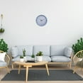 thumbnail image 2 of NEXTIME WALL CLOCK ECO BIODEGRADE - BLUE, 2 of 4