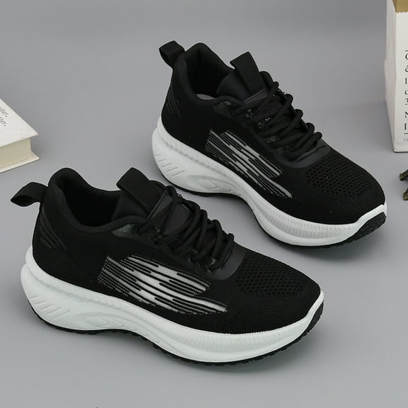 XIMIN Women's Hands Free Slip-ins Ultra Flex Walking Shoes with Arch Support Orthotic Sneakers for Plantar Fasciitis Heel and Foot Pain Relief Tennis Sneaker