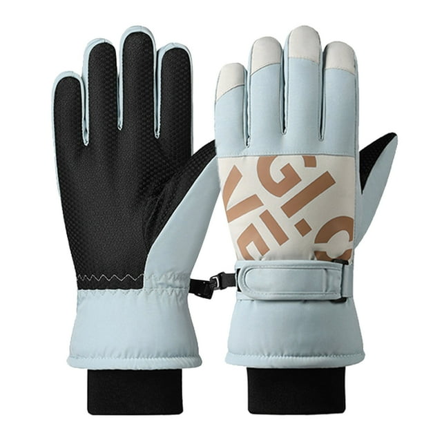 Gants de Ski pour Femmes Hiver Chauds pour Couples avec Multiples Fonctions pour Usage Extérieur